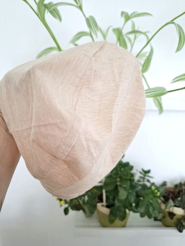 cap pod perukę bambusowy