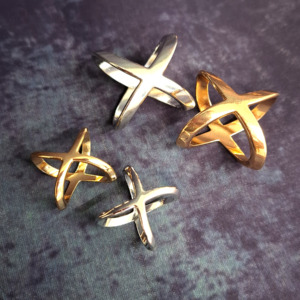 Klamerka do apaszki i chusty, upięcie bez wiązania